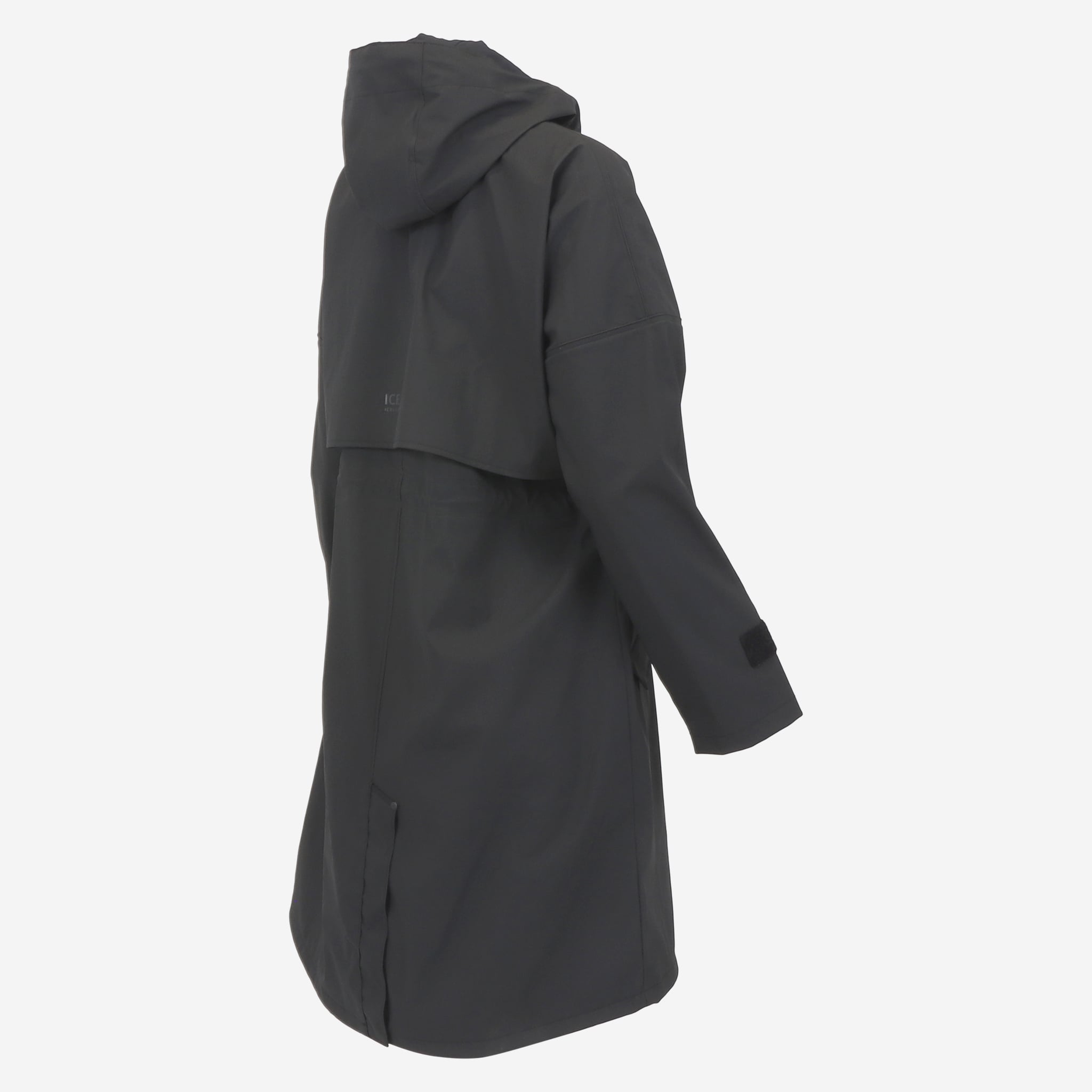 Vatnsdalur long hooded rain jacket
