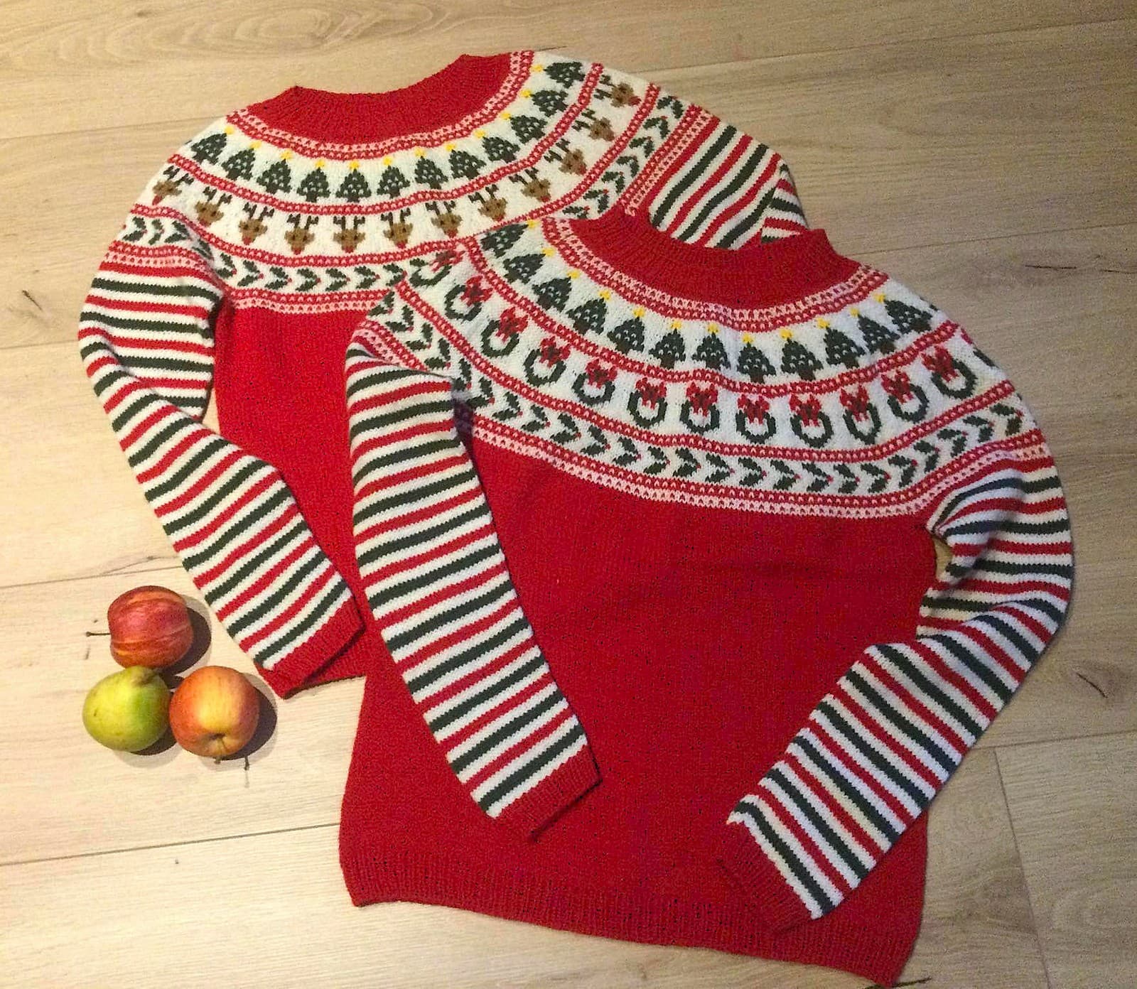 Jólagleði Christmas sweater knitting pattern