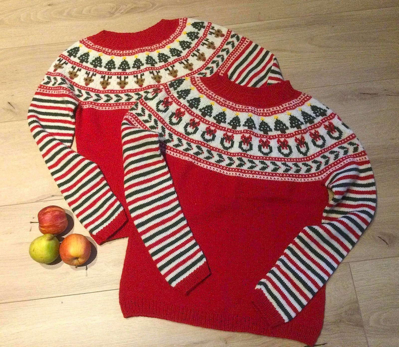 Jólagleði Christmas sweater knitting pattern