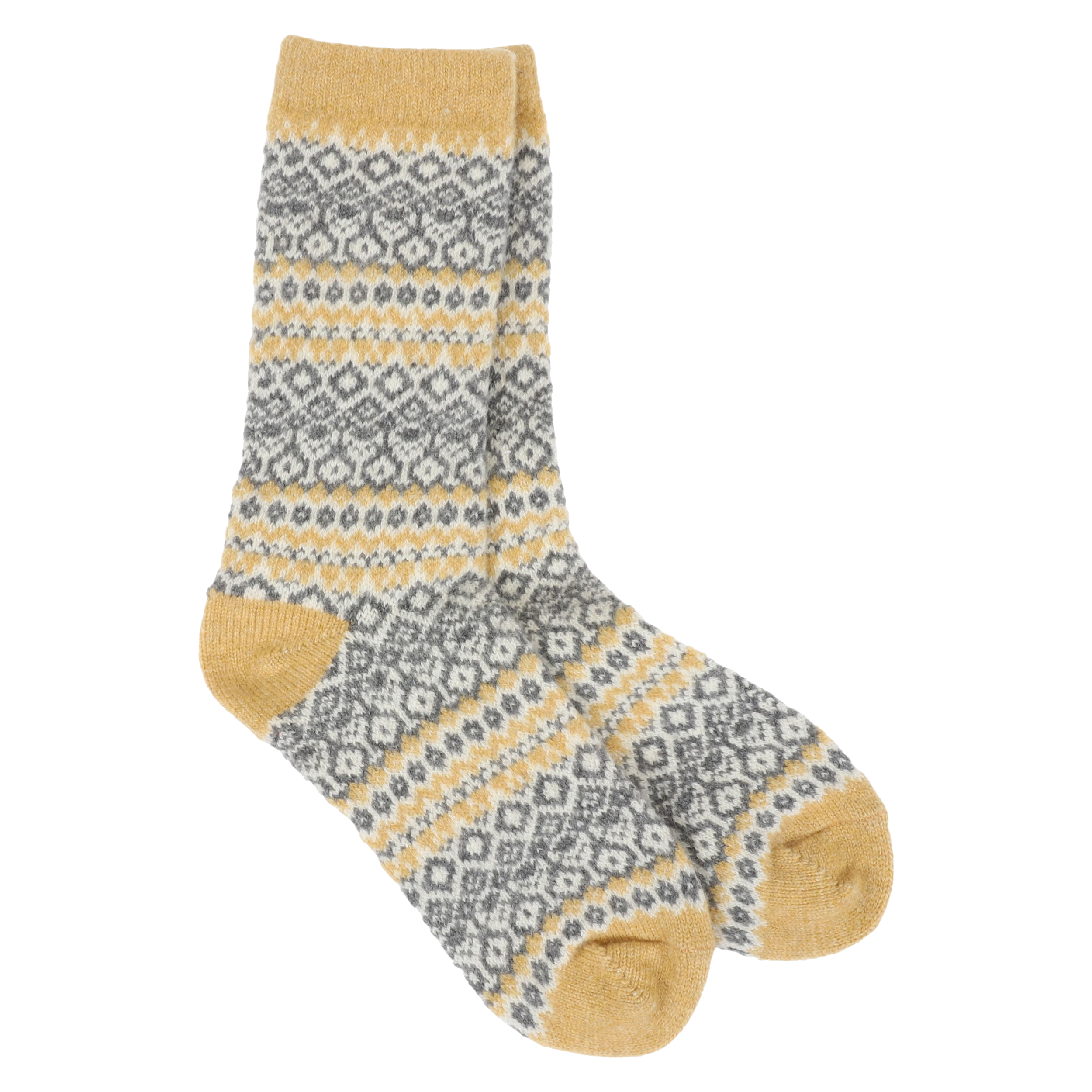 Fagradalsfjall chaussettes nordiques en laine tricotée
