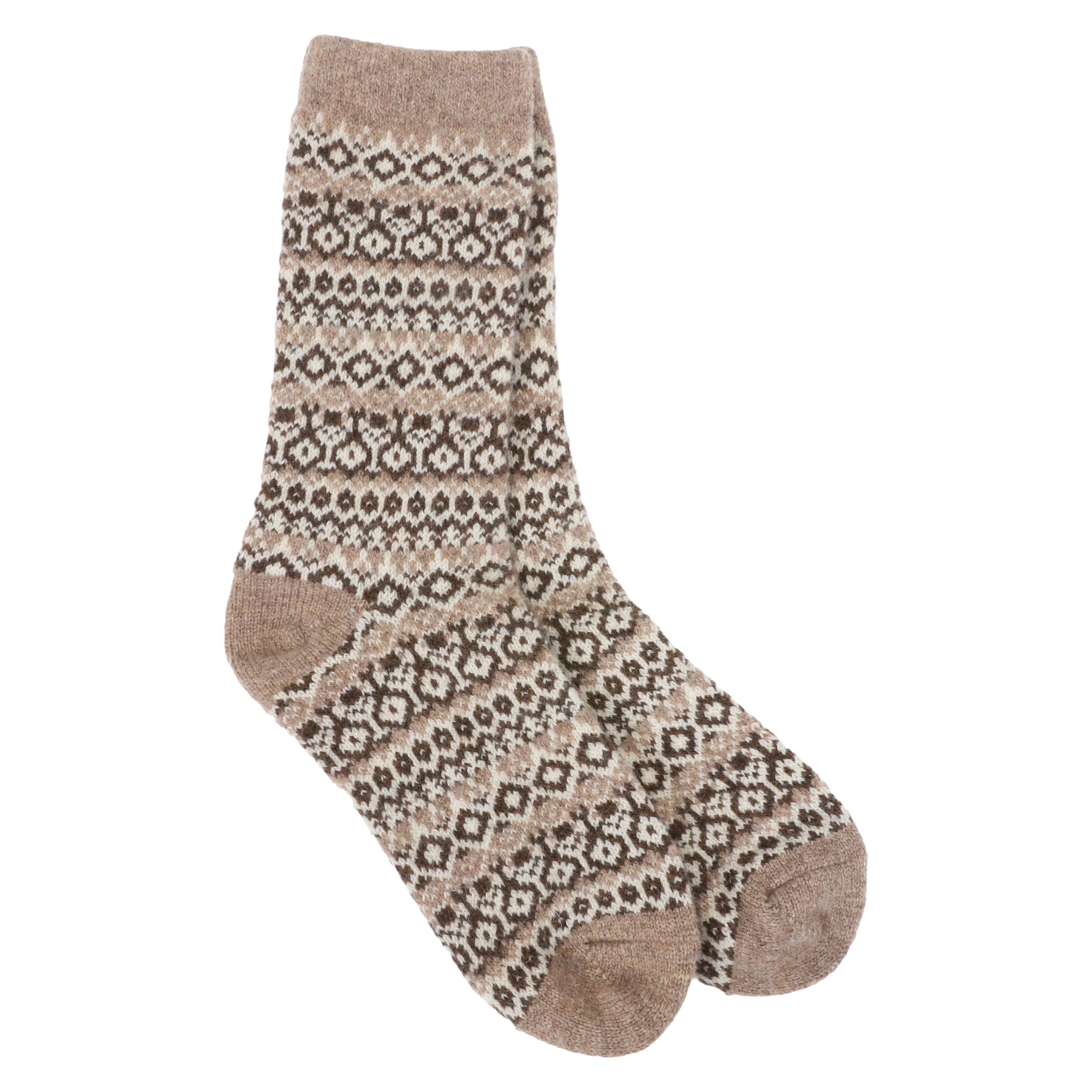Fagradalsfjall chaussettes nordiques en laine tricotée