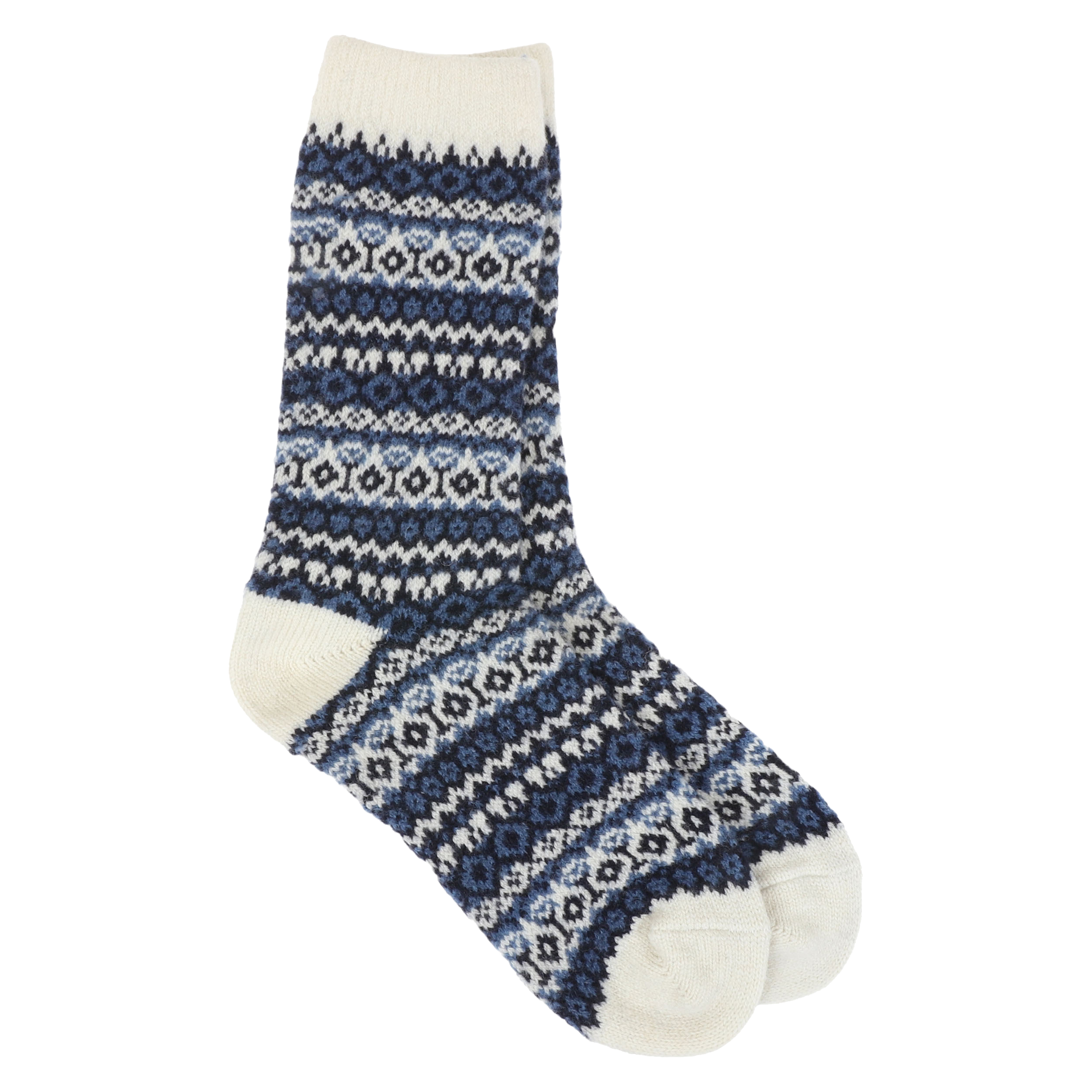 Fagradalsfjall chaussettes nordiques en laine tricotée