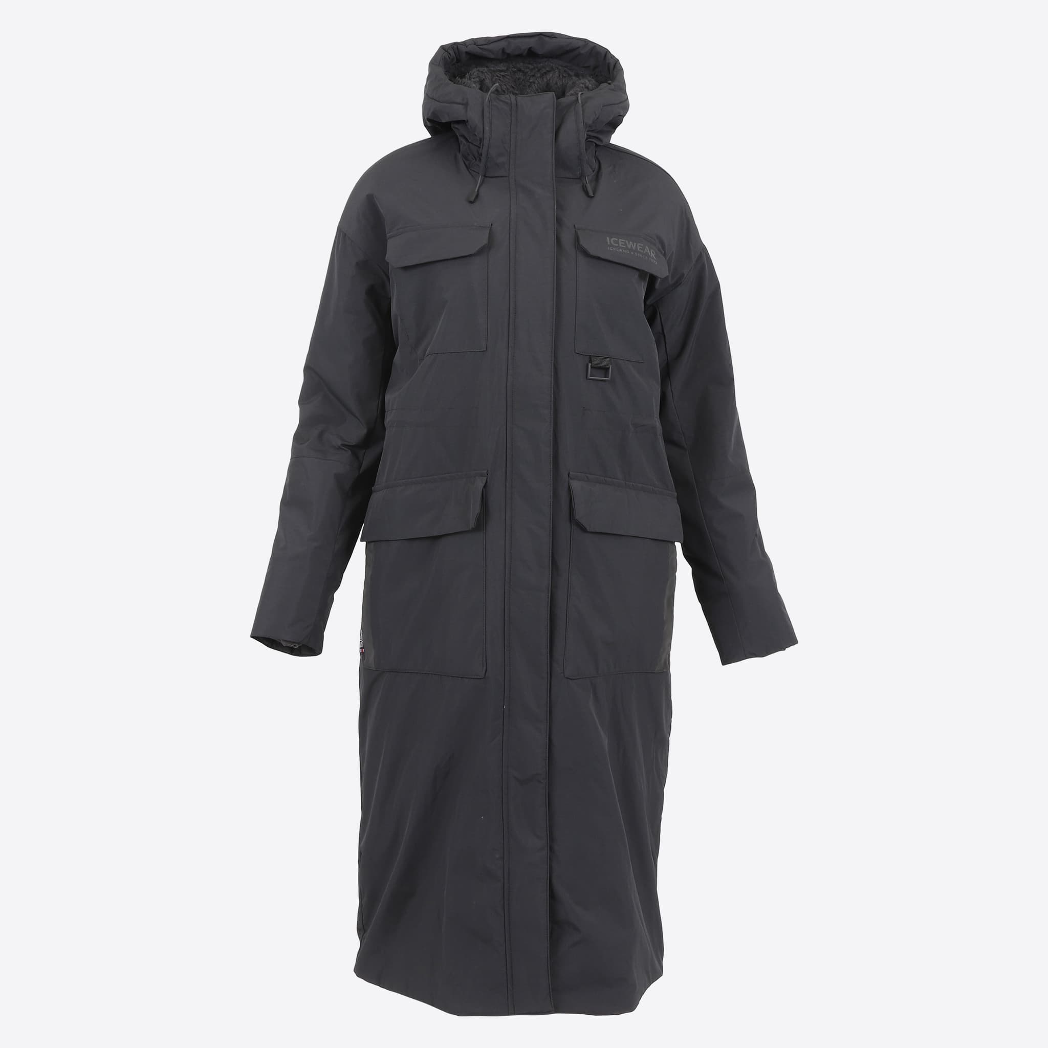 ÓDÁÐAHRAUN women´s Parka with Icelandic Wool Fill