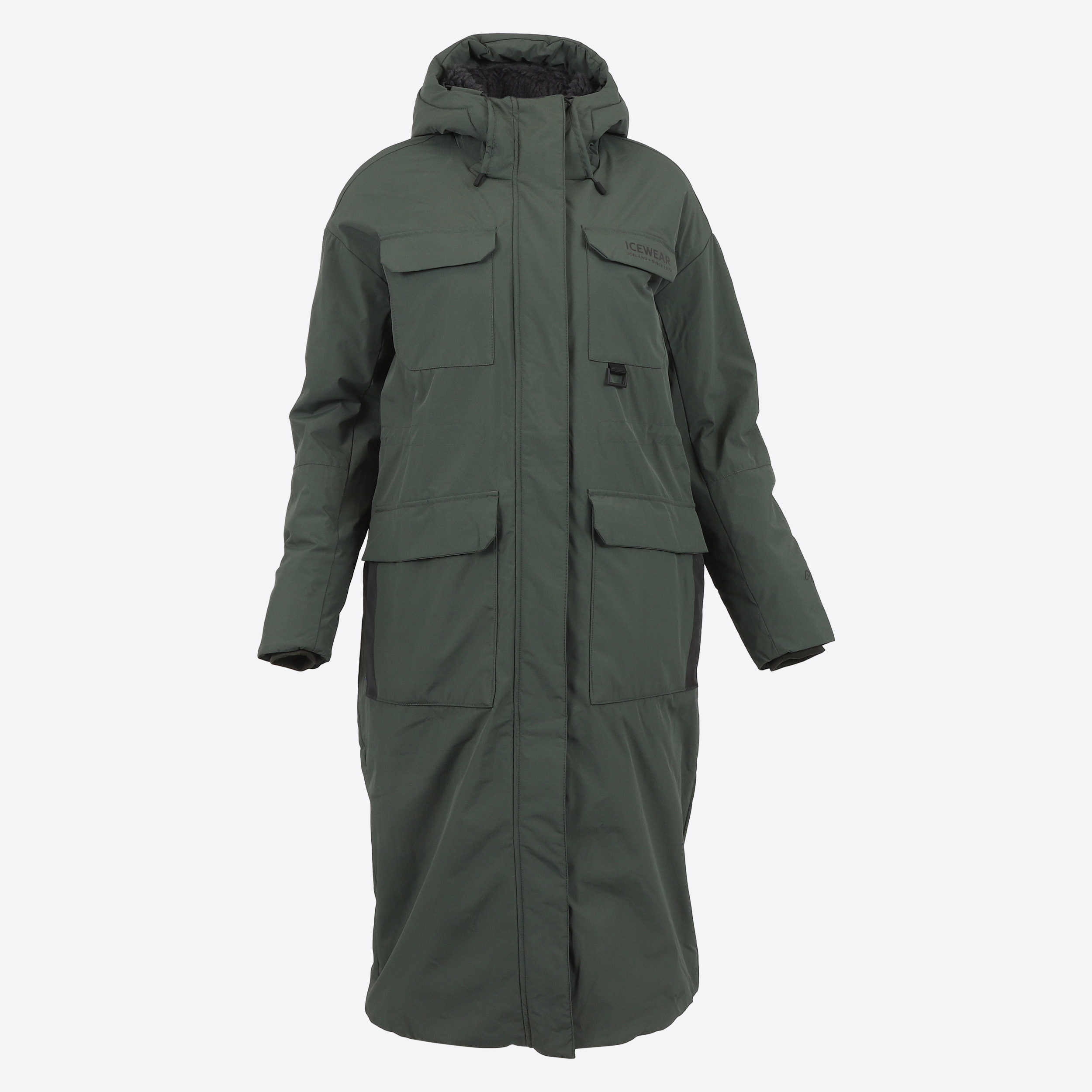 ÓDÁÐAHRAUN Parka with Icelandic Wool Fill
