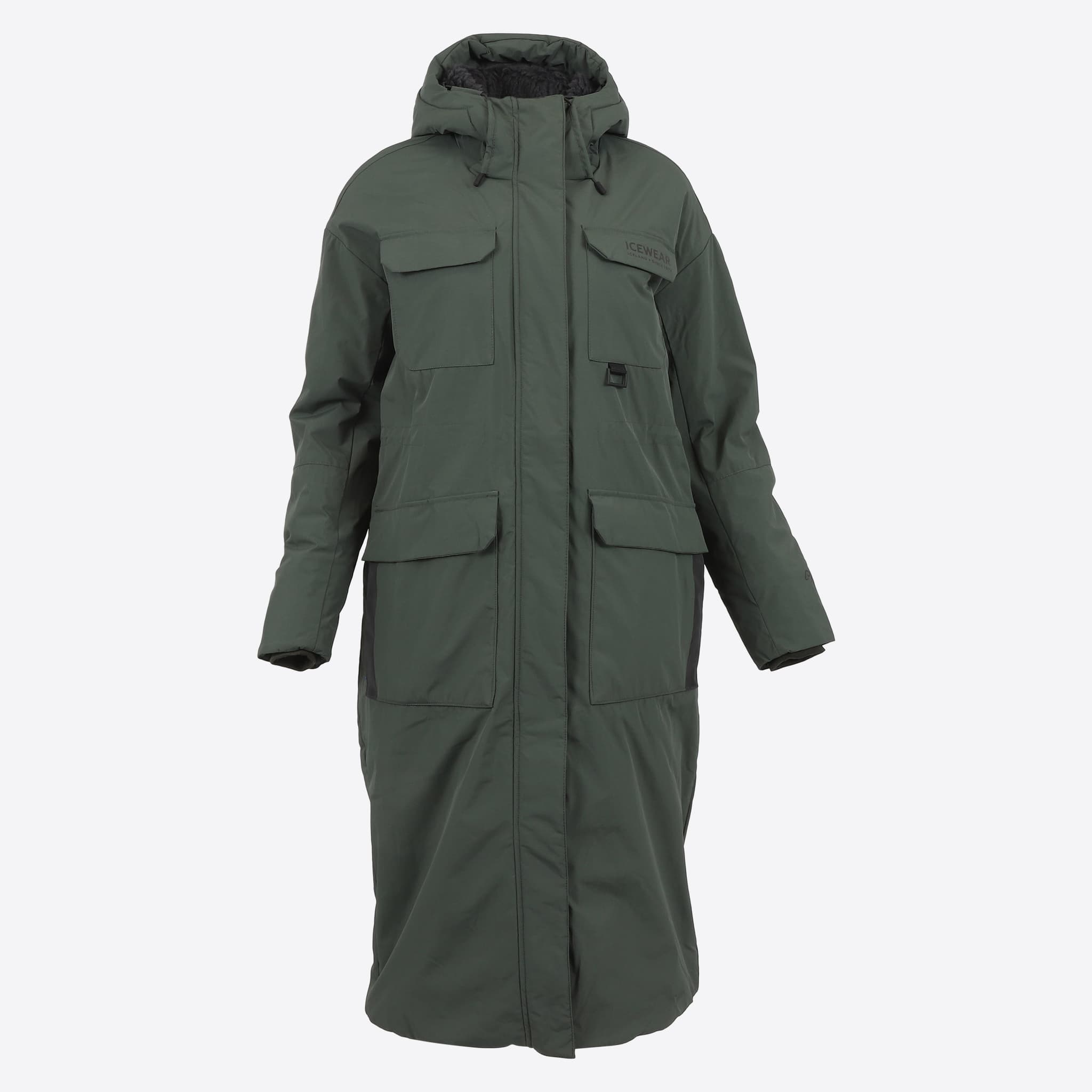 ÓDÁÐAHRAUN Parka with Icelandic Wool Fill